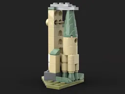 30435 Space Rocket and Launch Tower