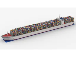 Container Ship V2, partially modular