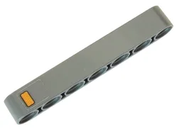 Technic, Liftarm Thick 1 x 7 with Orange Reflector Pattern (Sticker) - Set 42054