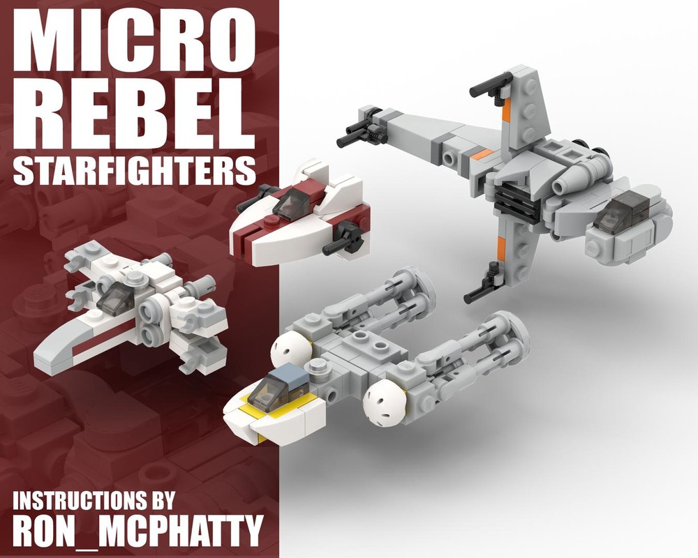 Lego Micro Rebel Starfighters (Original Trilogy)