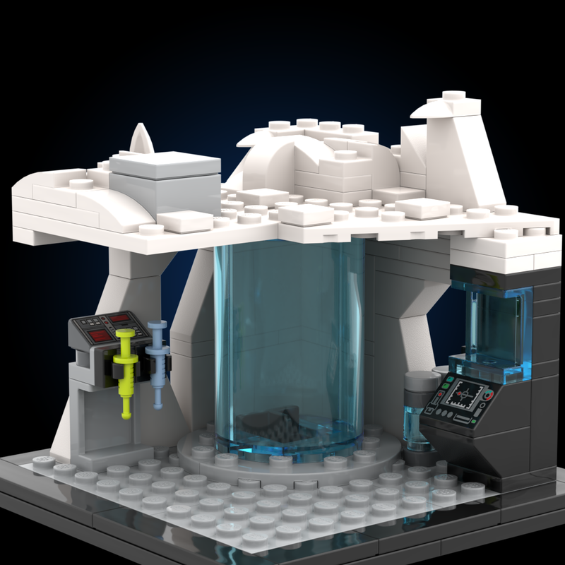 Lego Hoth medbay diorama