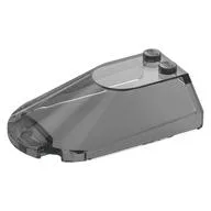 Windscreen 4 x 6 x 1 1/3 / Trans-Black
