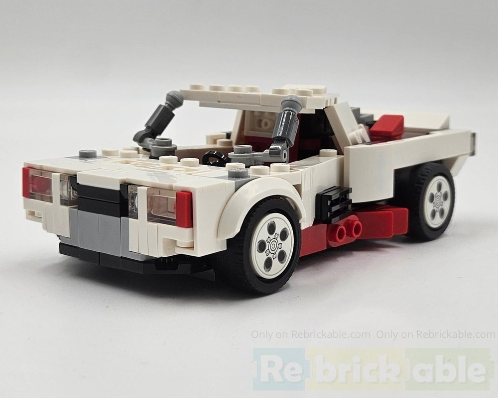 Lego 76908 JDM Drift Tuck w/ Rear Engine (Mazda b2200/Kei Truck/Formula Drift)