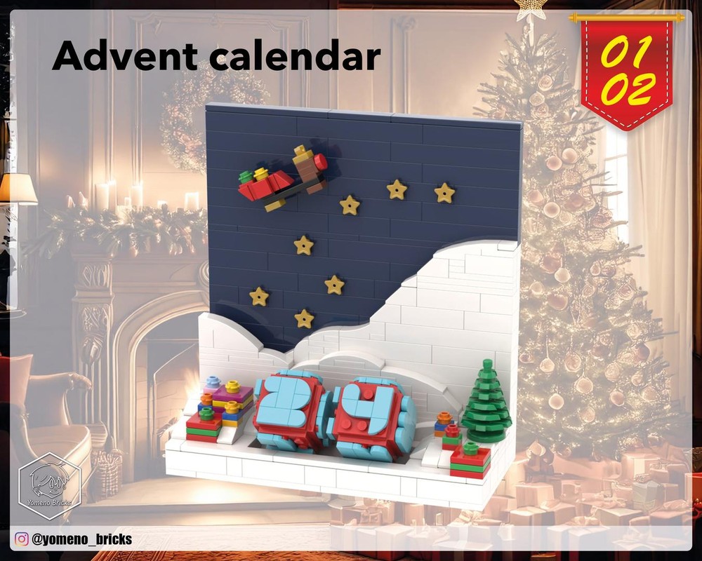 Lego Advent calendar - Advent calendar 2024 - 01 & 02