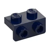 Bracket 1 x 2 - 1 x 2 / Dark Blue