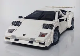Pop-up Headlight and Front Bumper Mod for 10337 Creator Lamborghini Countach