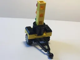 portable traffic light & traffic cone