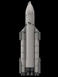 Energia booster, 1:110 scale