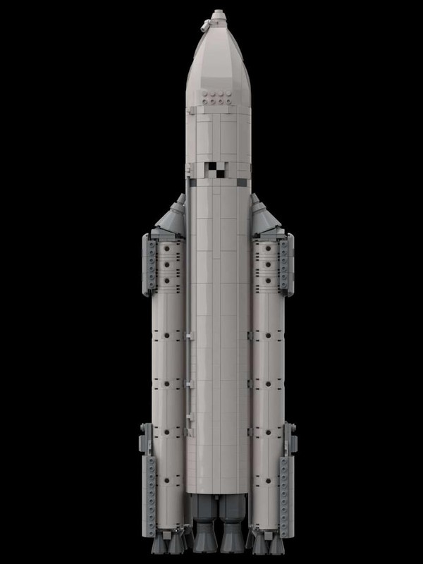 Lego Energia booster, 1:110 scale