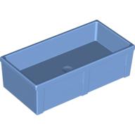 Lego Duplo Container Box 2 x 4 (Horse Trough New Style) / Medium Blue