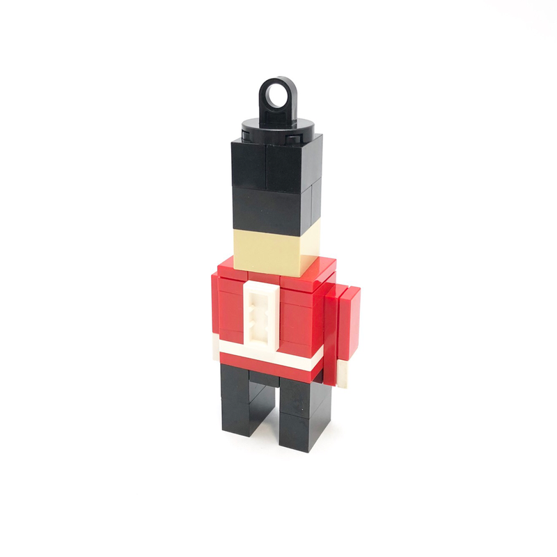 Lego Toy Soldier Christmas Ornament