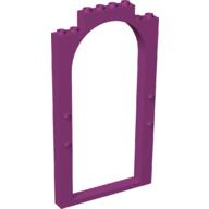 Lego Door Frame Arched 1 x 8 x 12 / Magenta