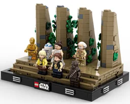Yavin 4 Throne Room Diorama