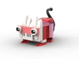 happy piano monster