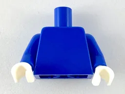 Torso Plain / Blue Arms / White Hands