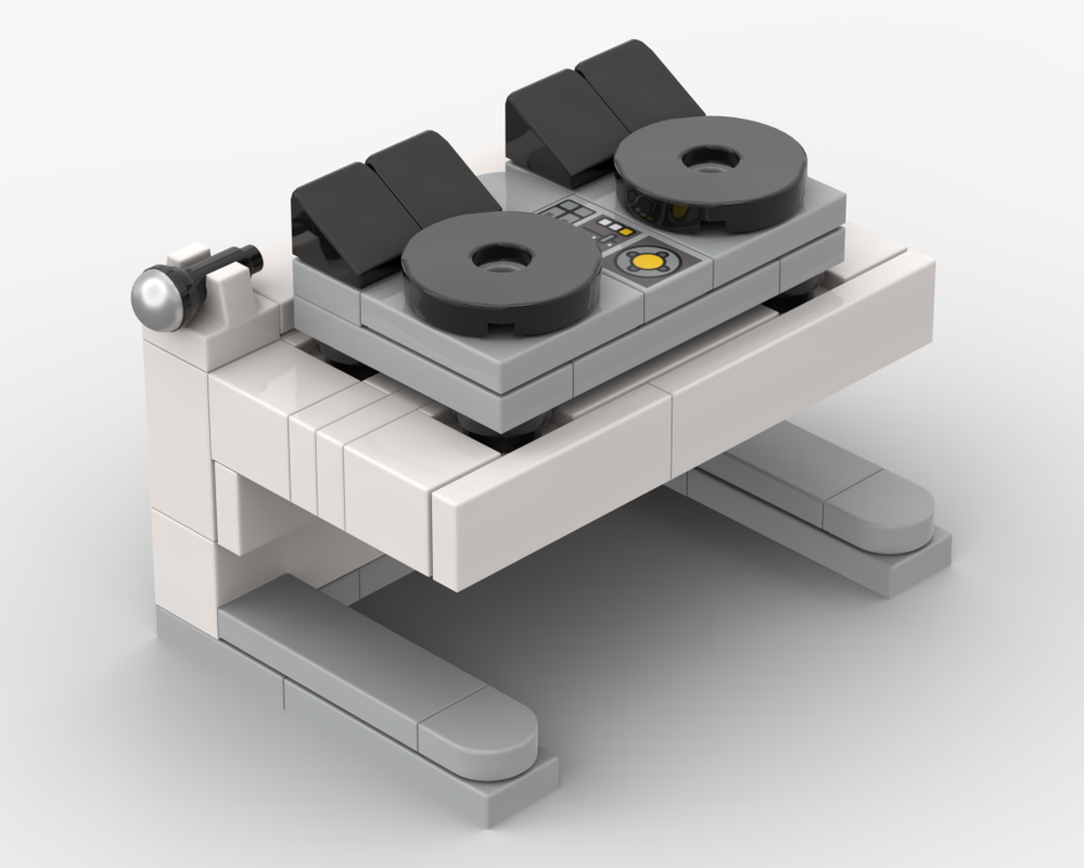 Lego Minimalist DJ Stand