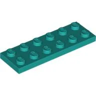 Plate 2 x 6 / Dark Turquoise
