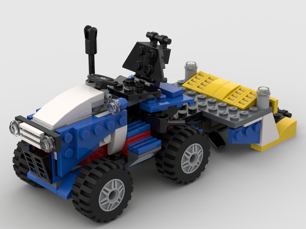 Lego 31087 Mini tractor with lawn mower attachment