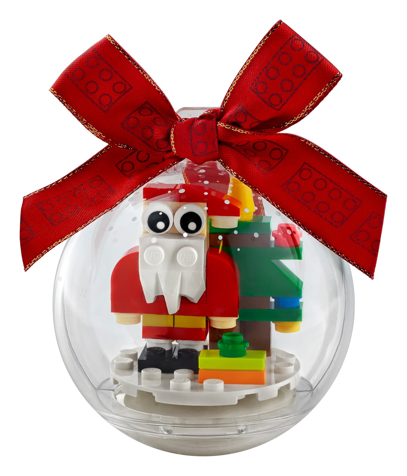 Lego Christmas Ornament Santa