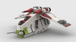Scaled Down Republic Gunship