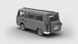 Barkas B1000 Bus / Van Gray