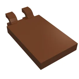 Tile Special 2 x 3 with 2 Clips [Thick U Clips]