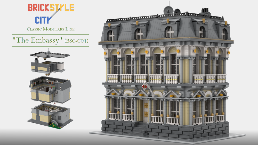 Lego The Embassy Building