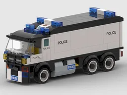 MOC of Set 6681 Police Van in 6W