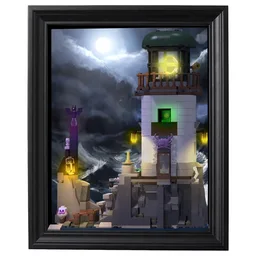 70431 Scary Lighthouse in Frame