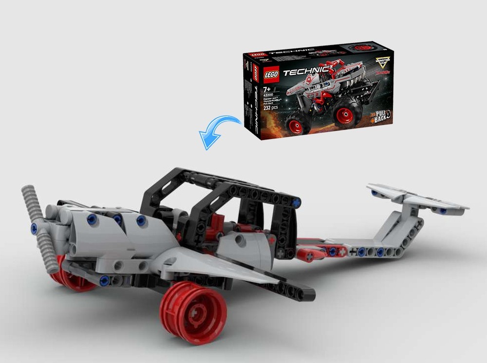 Lego Airplane 42200 Alternative