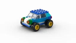 10698 Blue car