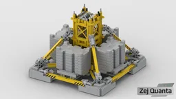 MOC | City - Tower Crane = Moveable Base