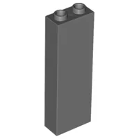 Brick 1 x 2 x 5 / Dark Bluish Gray