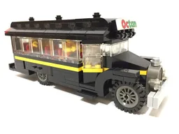 Old Time Bus (Minifig scale)