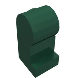 Leg, Right / Dark Green