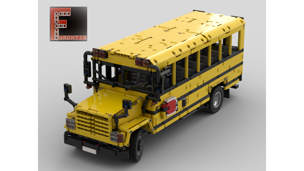 Lego American Schoolbus full RC