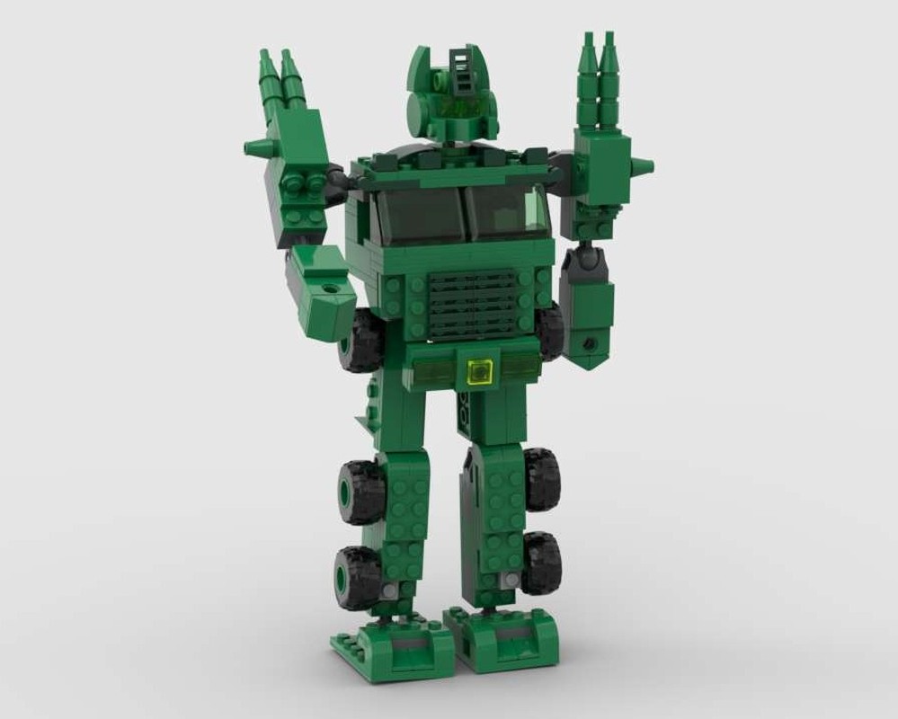 Lego Green Lantern Optimus Prime