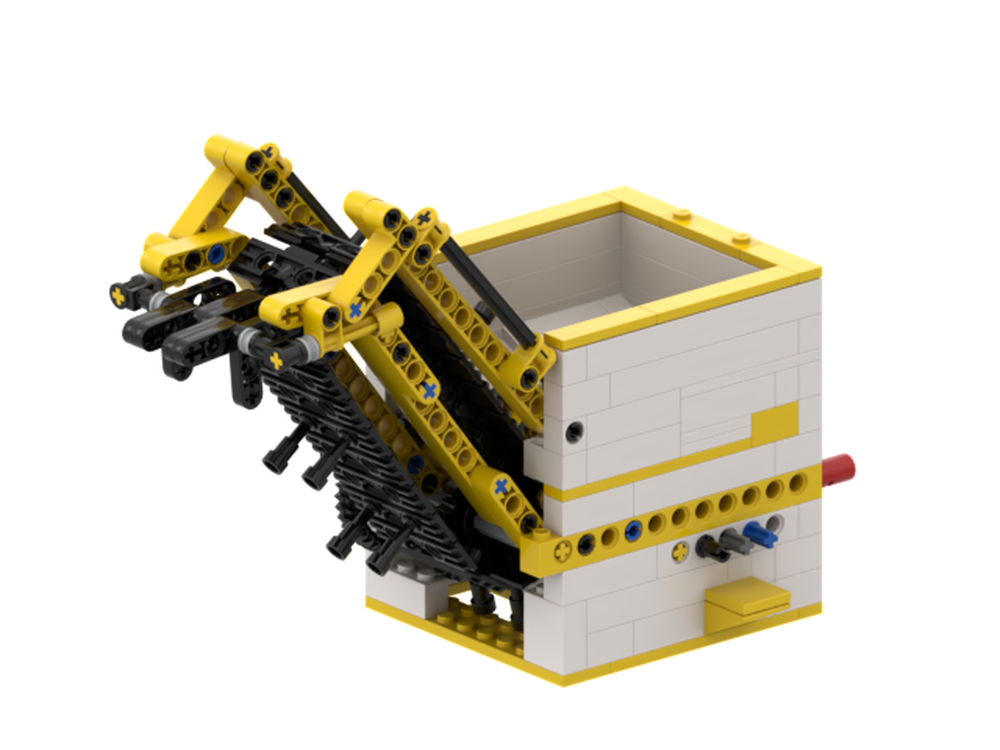 Lego Remix Lasse's Conveyor GBC starter module with shared power