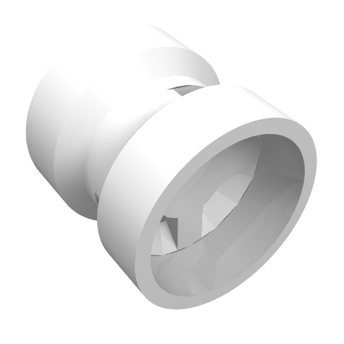 Lego Wheel 8 x 9 with Round Hole for Wheel Holder Pin