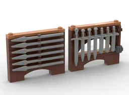 Medieval Weapon Racks