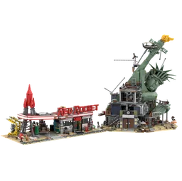 Red Rocket Modular Gas Station from Fallout