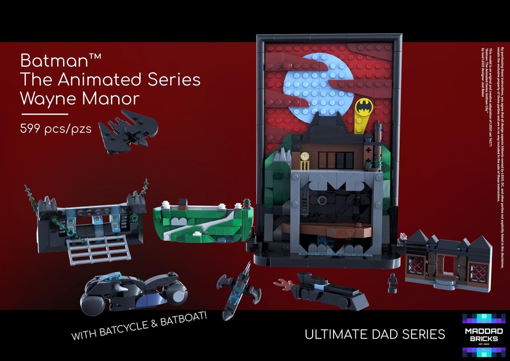 Lego 76271 UDS BTAS Wayne Manor