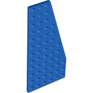 Lego Wedge Plate 6 x 12 Right / Blue
