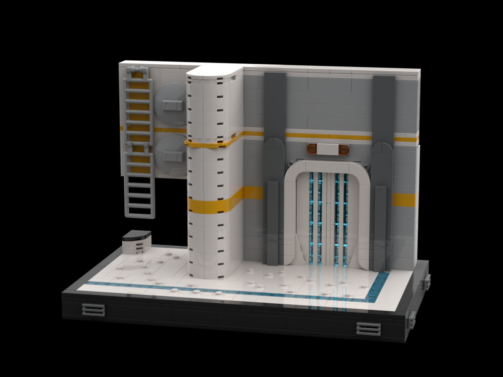 Lego Kamino Barracks Diorama