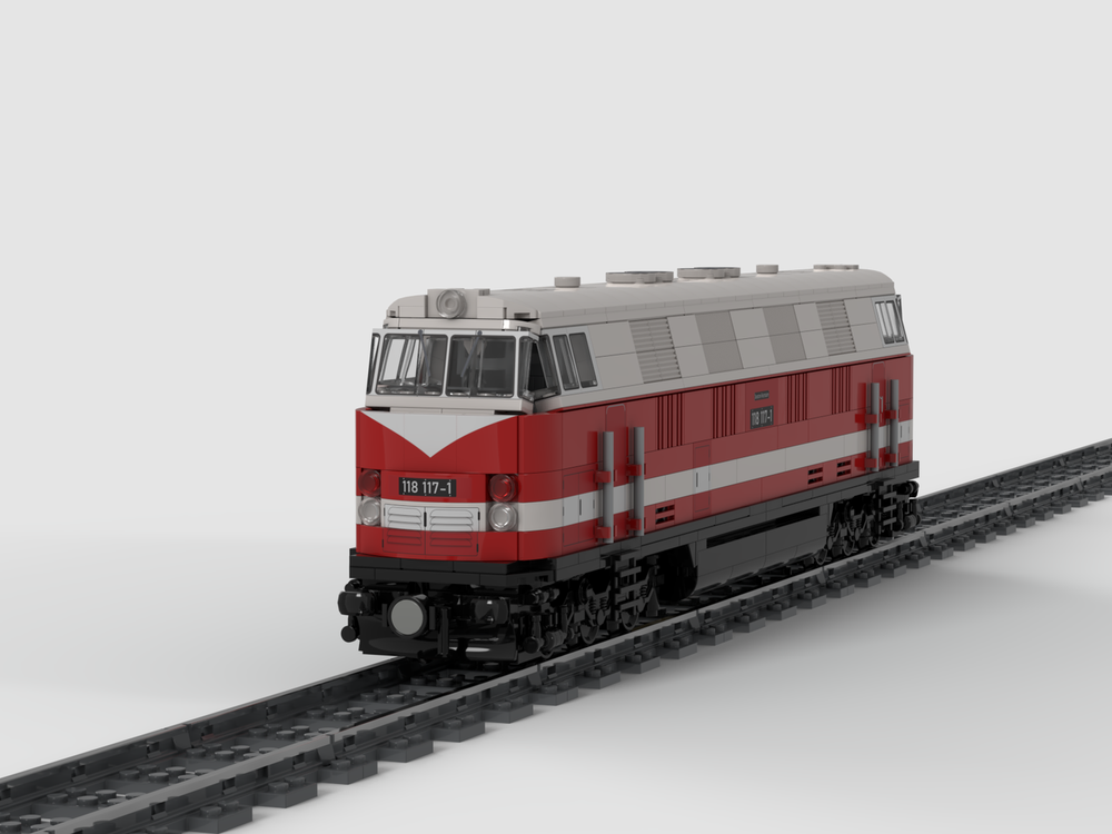 Lego Diesel Locomotive BR118 Deutsche Reichsbahn (Version 1)