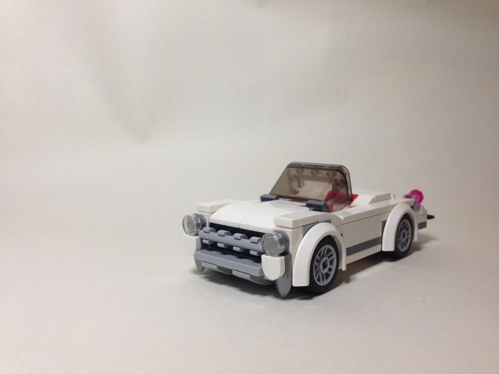 Lego Corvette C1 1953 6 Studs wide
