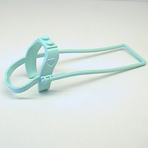 Lego Belville, Animal / Creature Accessory, Horse Harness with Shafts / Aqua
