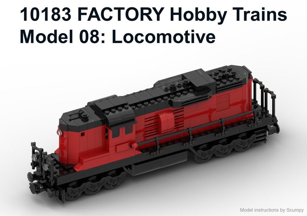 Lego 10183 Model 08: Locomotive