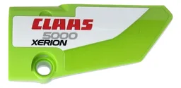 Technic, Panel Fairing # 4 Small Smooth Long, Side B with Red 'CLAAS', Silver '5000' and Black 'XERION' Pattern (Sticker) - Set 42054