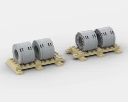 Steel Coil Load for 52ft Mill Gondola